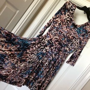 Cynthia Rowley Watercolor Swing Dress